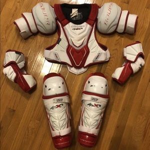 Adult hockey equipment